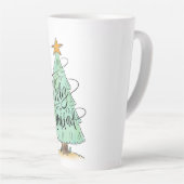 Feliz Navidad Latte Mok (Rechterhoek)