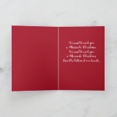 Feliz Navidad Mariachi Kerstmis Zingend Snowman Feestdagen Kaart (Binnen)