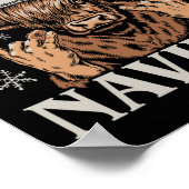 Feliz Navidad Meme Emo Koe Funny Meme Christmas Poster (Hoek)