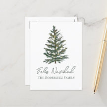 Feliz Navidad-Merry Kerstboom en verlichting