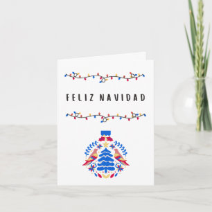 Feliz Navidad Mexicaans Spaans Kerstfeest Kaart