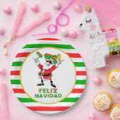 Feliz Navidad Mexicaanse kerstkerstkerstkerstkerst Papieren Bordje (Feest)