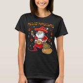Feliz Navidad Mexicaanse kerstman Mexicaanse boer T-shirt (Voorkant)