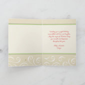 Feliz Navidad Mexico Spaans Vrolijk Kerstfeest Teg Kaart (Binnen)