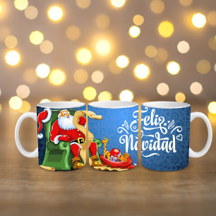 "Feliz Navidad" Mok, 11 oz Koffiemok