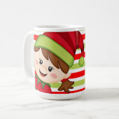 "Feliz Navidad" Mok, 15 oz Koffiemok (Voorkant links)