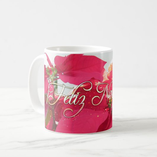 ¡Feliz Navidad! -Mok Koffiemok (Voorkant links)