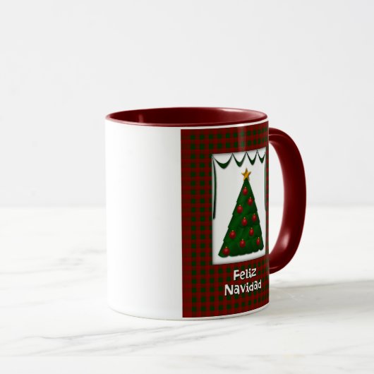 Feliz Navidad - Mok - Vrolijk kerstfeest (Voorkant rechts)