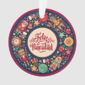 Feliz Navidad Ornament (voorkant)