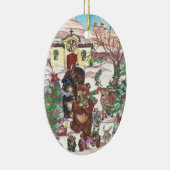 Feliz Navidad Ornament (Rechts)