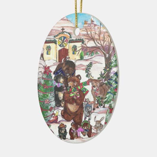 Feliz Navidad Ornament (Links)