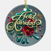 Feliz Navidad Ornament (Voorkant)