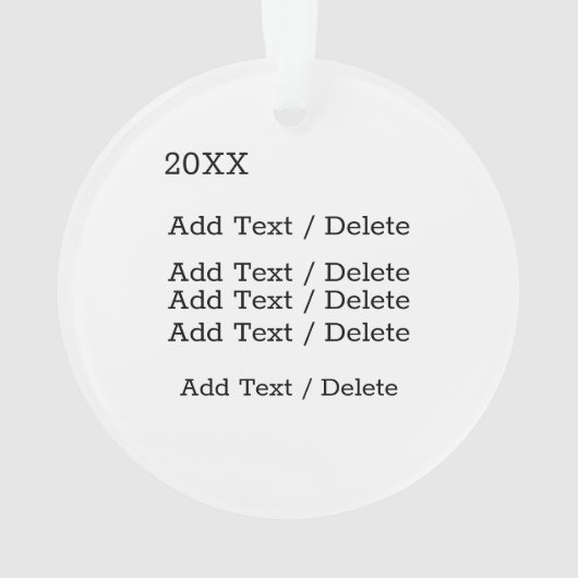 Feliz Navidad Ornament (achterkant)