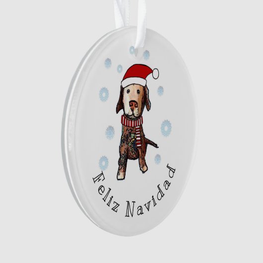 Feliz Navidad Ornament (voorkant)