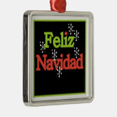 Feliz Navidad Ornament (Rechts)