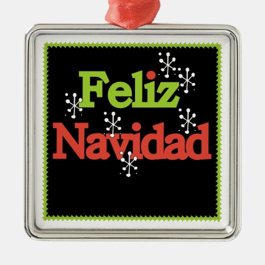 Feliz Navidad Ornament (Voorkant)