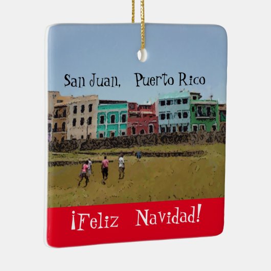 Feliz Navidad. Ornament (Rechts)