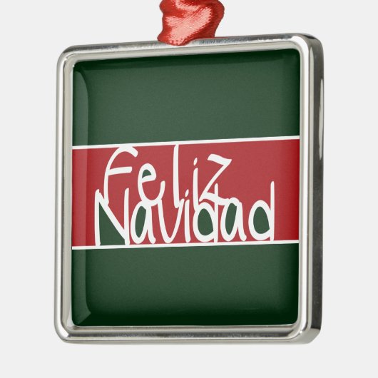 Feliz Navidad Ornament (Links)