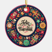 Feliz Navidad Ornament (Voorkant)