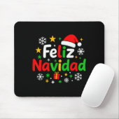 Feliz Navidad Pajamas Shirt, Cute Spanish Mexican  Muismat (Met muis)