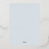 Feliz Navidad Papel Picado Foto Vakantie Gouden Fo Folie Feestdagenkaart (Achterkant)