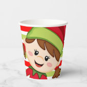 "Feliz Navidad" Papieren Bekers (Voorkant)