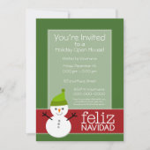 Feliz Navidad - partijuitnodiging Kaart (Voorkant)