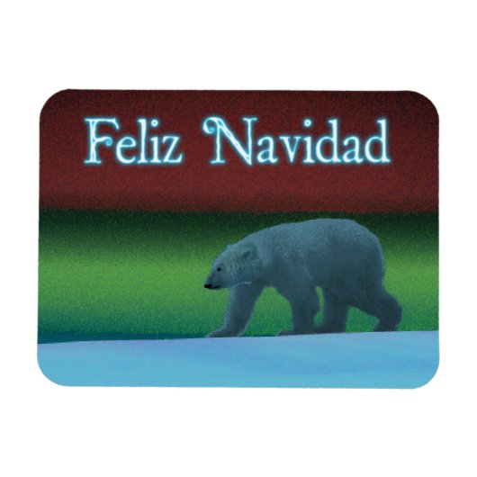 Feliz Navidad - Polar Lights Polar Beer Magneet (Horizontaal)