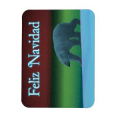Feliz Navidad - Polar Lights Polar Beer Magneet (Verticaal)