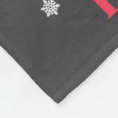 Feliz Navidad Putos Funny Rude Spanish Santa Middl Fleece Deken (Hoek)