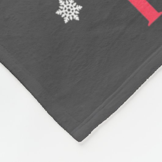 Feliz Navidad Putos Funny Rude Spanish Santa Middl Fleece Deken (Hoek)