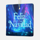 Feliz Navidad - Qaanaaq - Northern Lights Keramisch Ornament (Links)