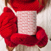 Feliz Navidad Red Chili Pepper Koffiemok