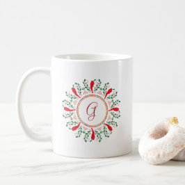 Feliz Navidad Red Chili Pepper Koffiemok