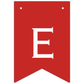 Feliz Navidad Red en White Bunting Flags Vlaggetjes (Derde vlag)