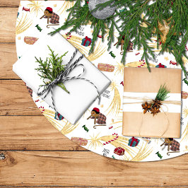 Feliz navidad, regalos y dulces para todos. kerstboom rok