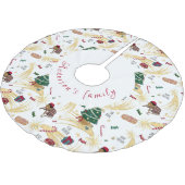 Feliz navidad, regalos y dulces para todos. kerstboom rok (Gekanteld)