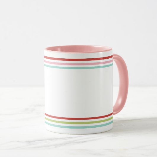 Feliz Navidad | Retro Kerstmis Mok (Voorkant rechts)