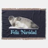 Feliz Navidad - Ringed zegel Deken (Voorkant)