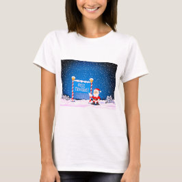 Feliz Navidad Santa T-shirt