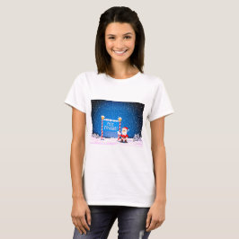 Feliz Navidad Santa T-shirt
