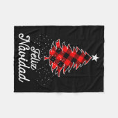Feliz Navidad Shirts Family - Christmas Trees Buff Fleece Deken (Voorkant (Horizontaal))