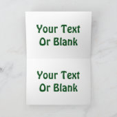 Feliz Navidad - Silent Night Feestdagen Kaart (Binnen)