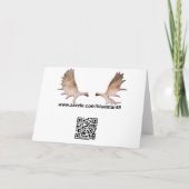 Feliz Navidad - Silent Night Feestdagen Kaart (Achterkant)