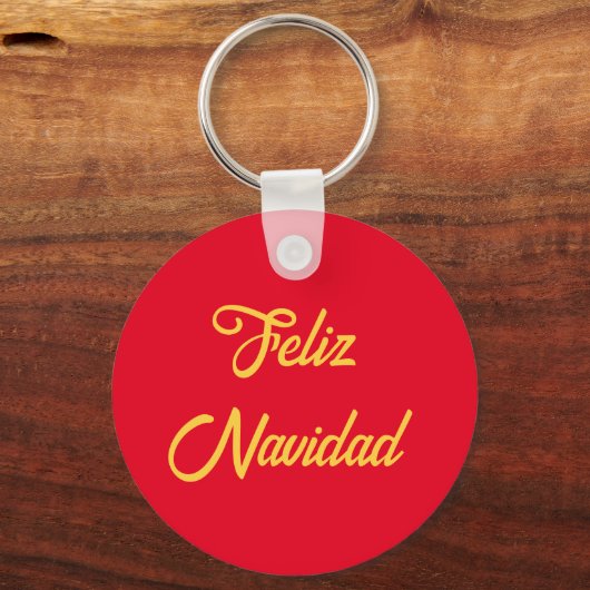 Feliz Navidad Sleutelhanger (Voorkant)