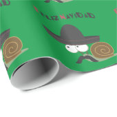 Feliz Navidad Snail Cadeaupapier (Rol Hoek)