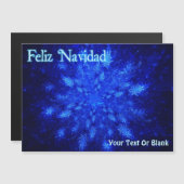 Feliz Navidad - Snowburst (Voorkant / Achterkant)
