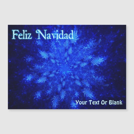 Feliz Navidad - Snowburst (Voorkant)