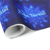 Feliz Navidad - Snowburst Cadeaupapier (Rol Hoek)