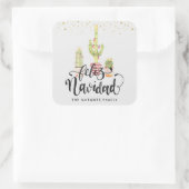 Feliz Navidad | Spaans Kerst sticker (Tas)
